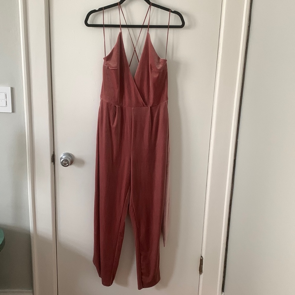 Express Velvet jumpsuit